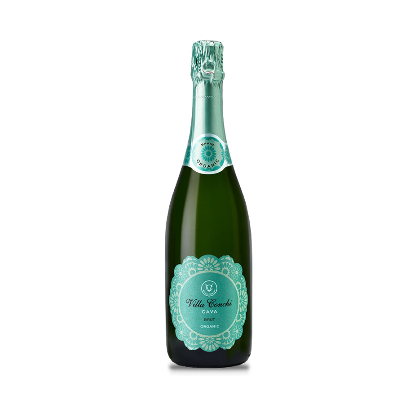 CAVA BRUT ORGANIC VILLA CONCHI BOT. 750 ML.