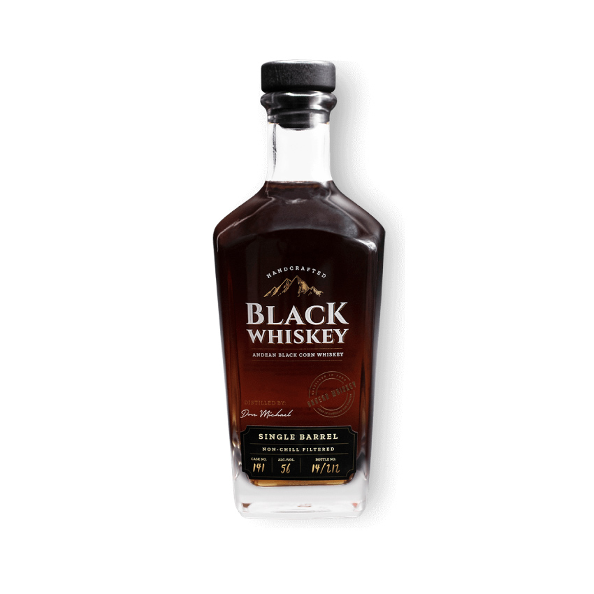 BLACK WHISKEY SINGLE BARREL BOT X 700ML.
