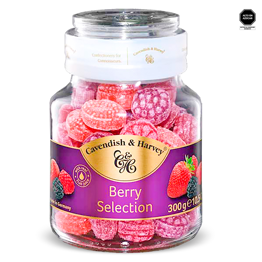 CARAMELOS CAVENDISH Y HARVEY BERRY SELECTION  300GR
